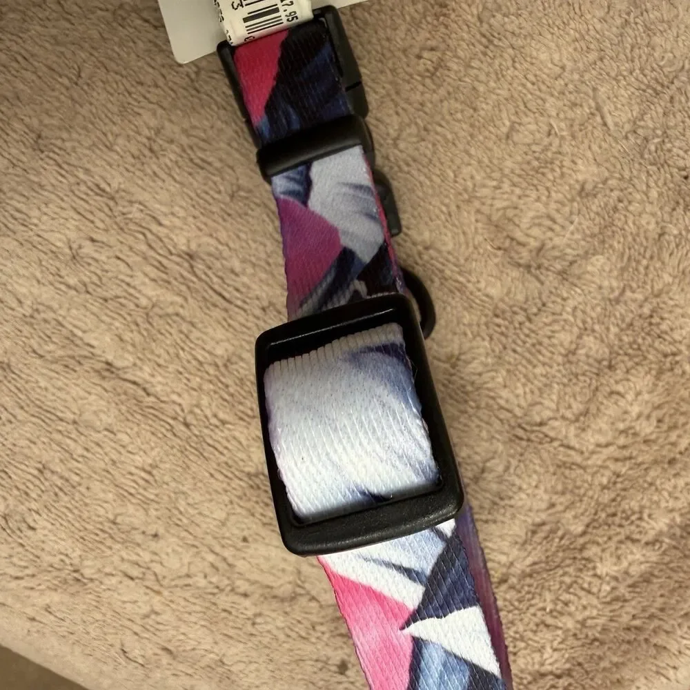 Wolfgang Venture Dog Collar Size Small 8-12 Inches Purple Pink NWT
